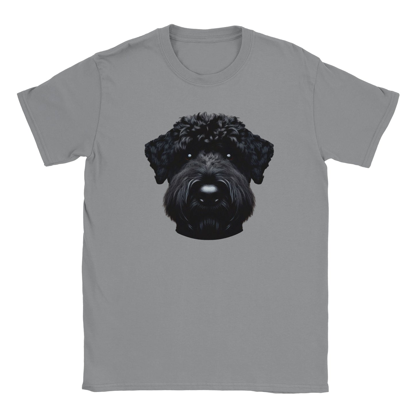 Black Russian Terrier Grey T-shirt