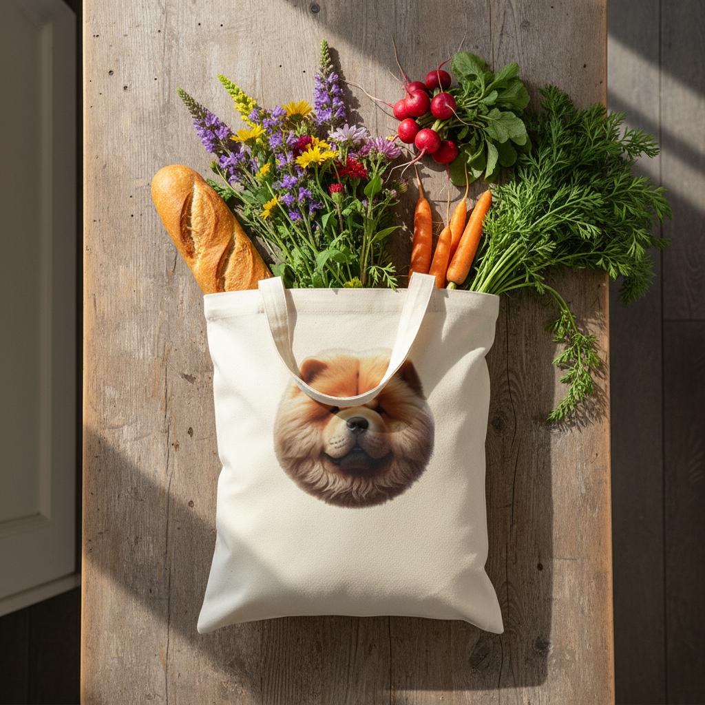 Chow Chow Dog Tote Bag - PetSelfie - Petselfie