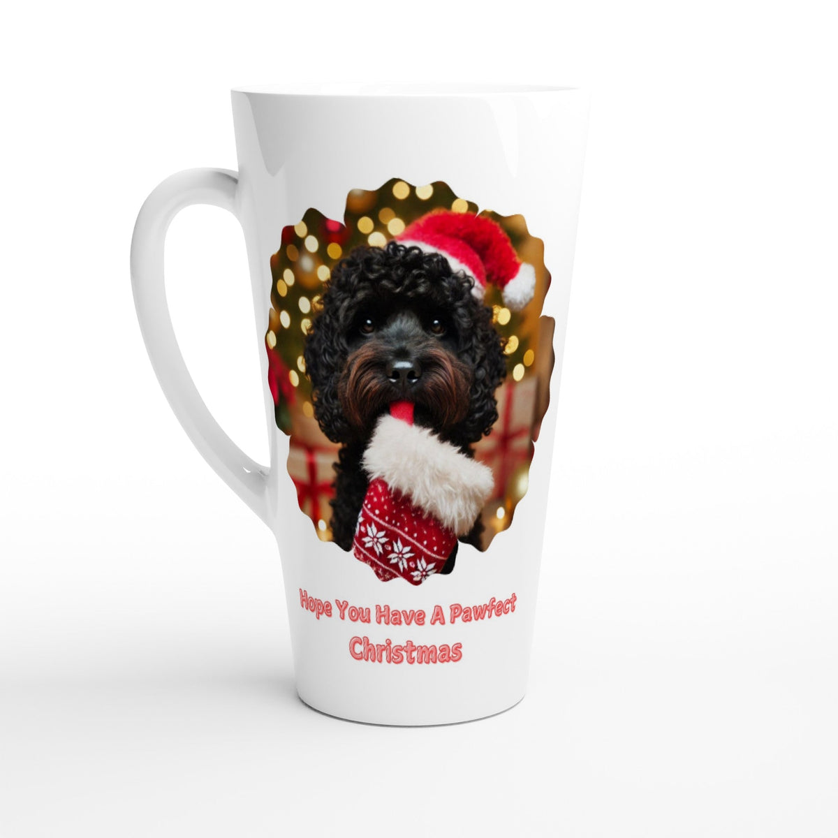 Cockapoo Black Christmas Mug - Petselfie