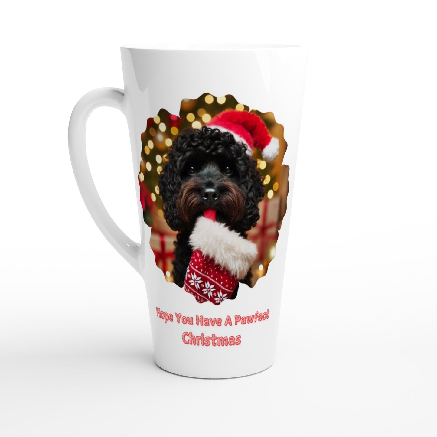 Cockapoo Black Christmas Mug - Petselfie