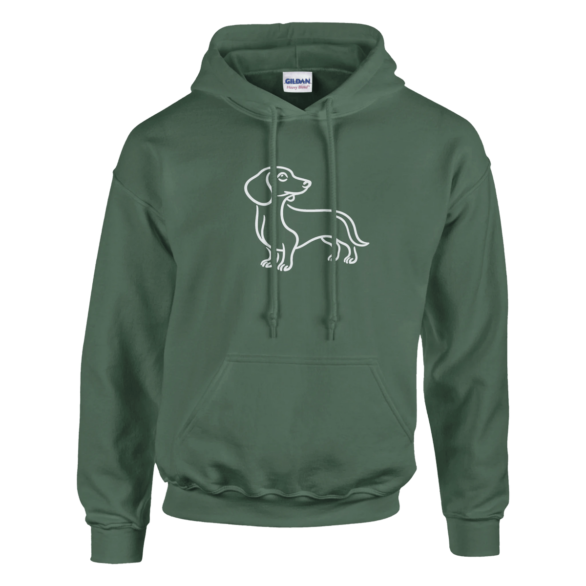 Dachshund Silhouette Hoodie - Petselfie