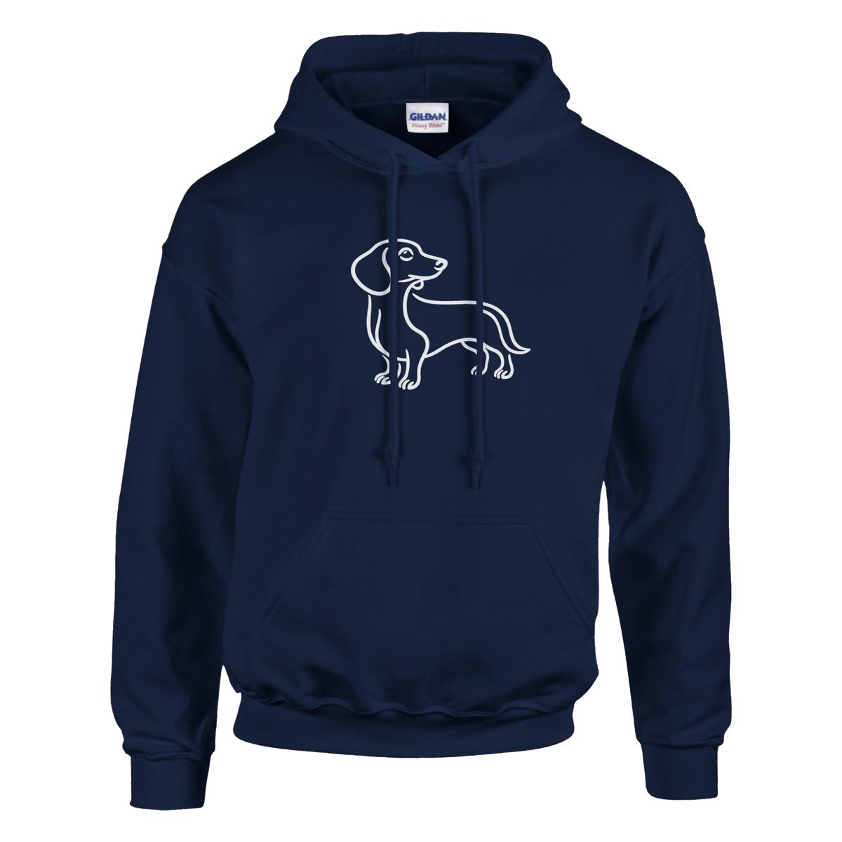 Dachshund Silhouette Hoodie - Petselfie
