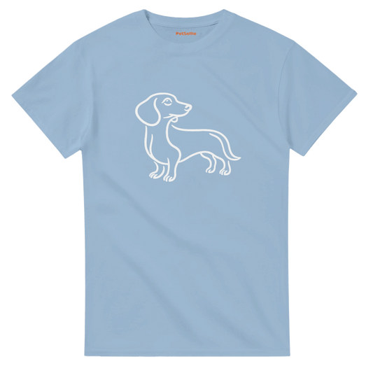 Dachshund Silhouette T-shirt - Petselfie