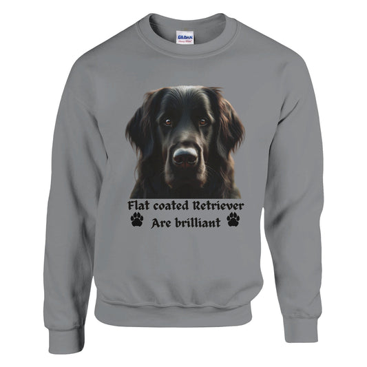 Flat coated Retriever Sweatshirt - PetSelfie - Petselfie