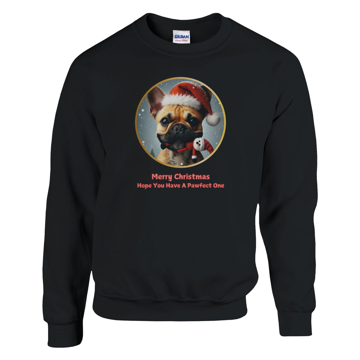 French bulldog Christmas Sweatshirt - Petselfie