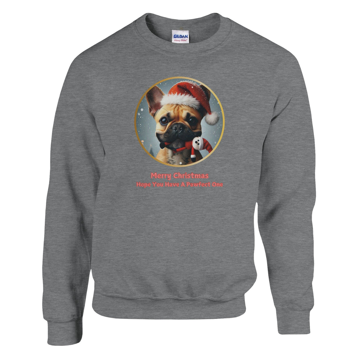 French bulldog Christmas Sweatshirt - Petselfie
