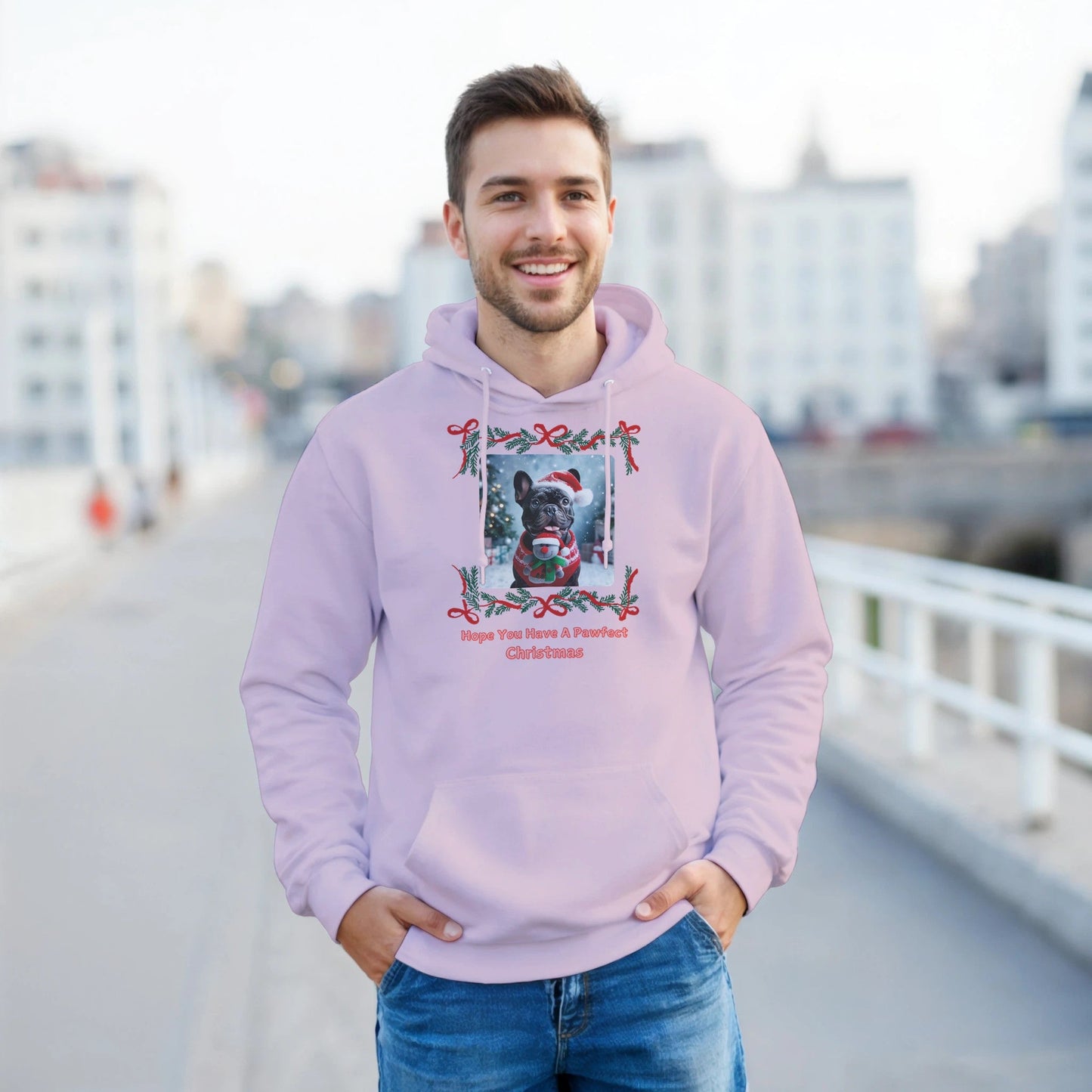 Frenchie Christmas Hoodie - Petselfie