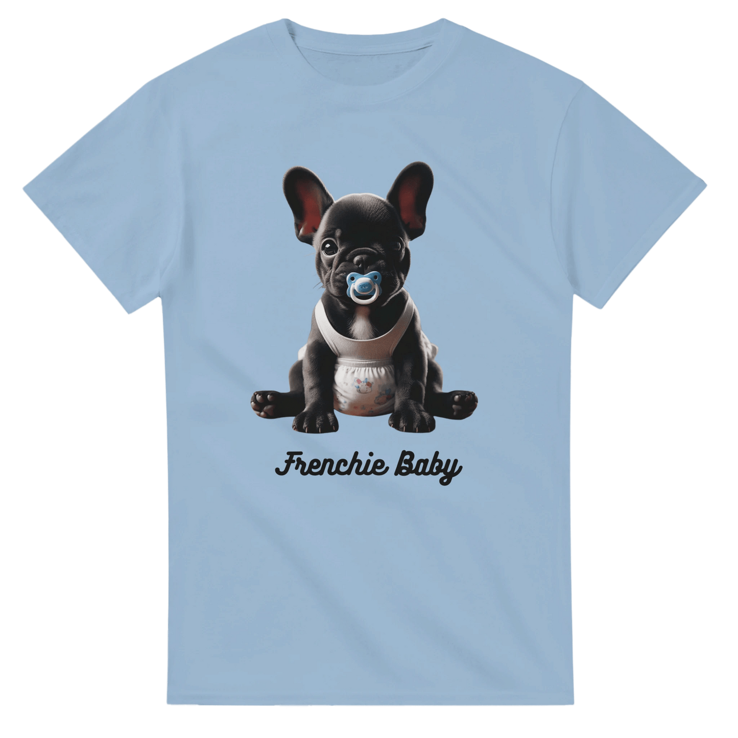 Fur Baby Black Frenchie T-shirt - Petselfie