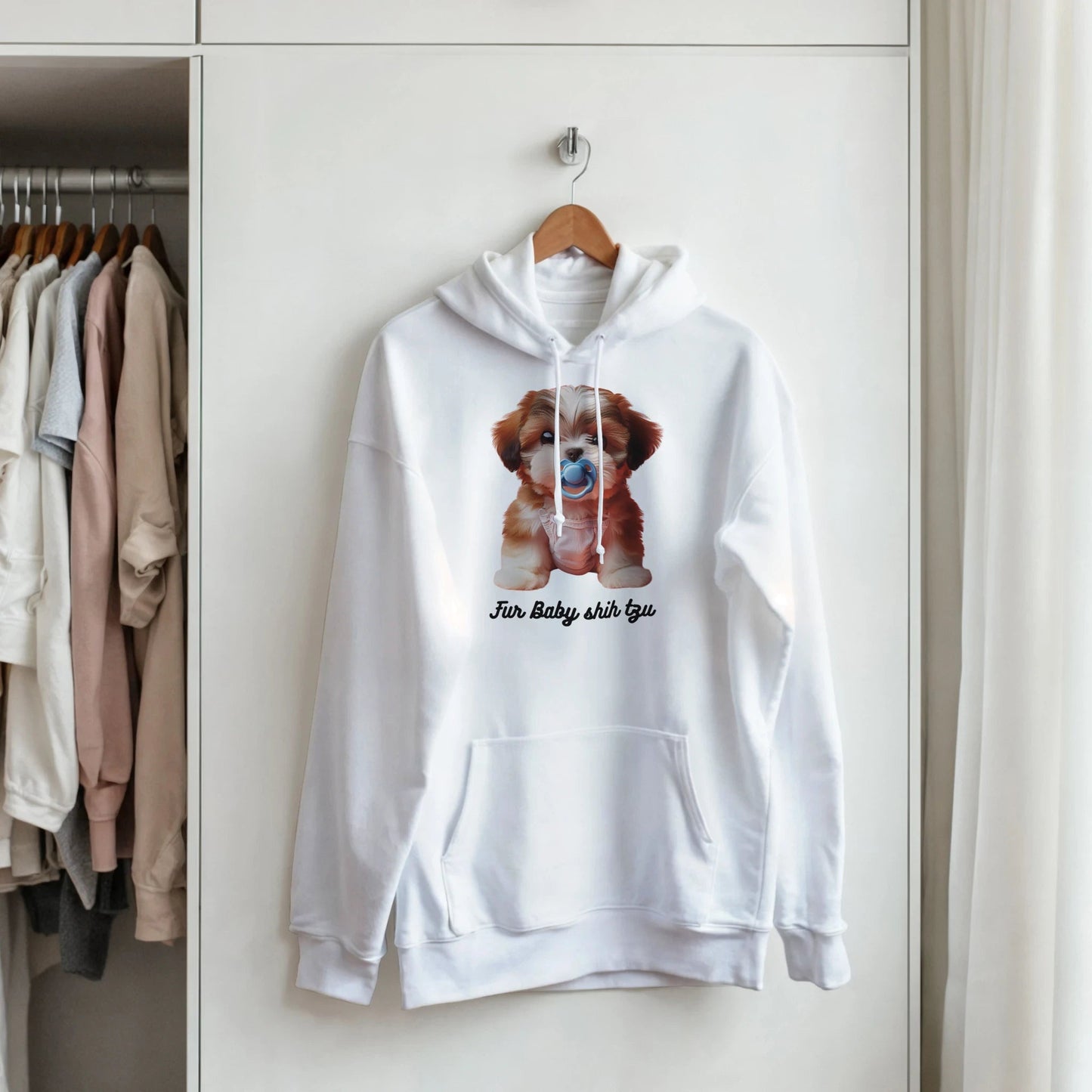 Fur Baby Shih Tzu Hoodie - Petselfie