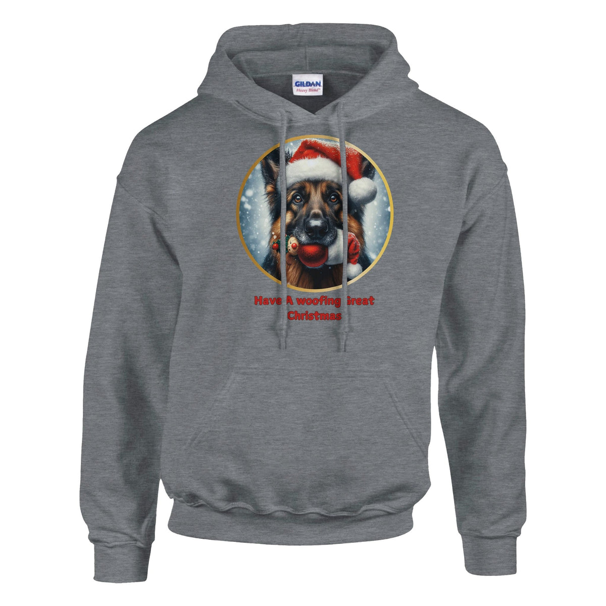 German shepherd Christmas Hoodie - Petselfie