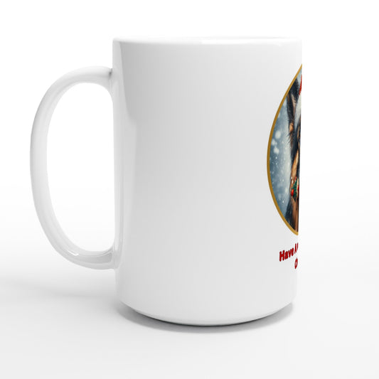 German shepherd Christmas Mug - Petselfie