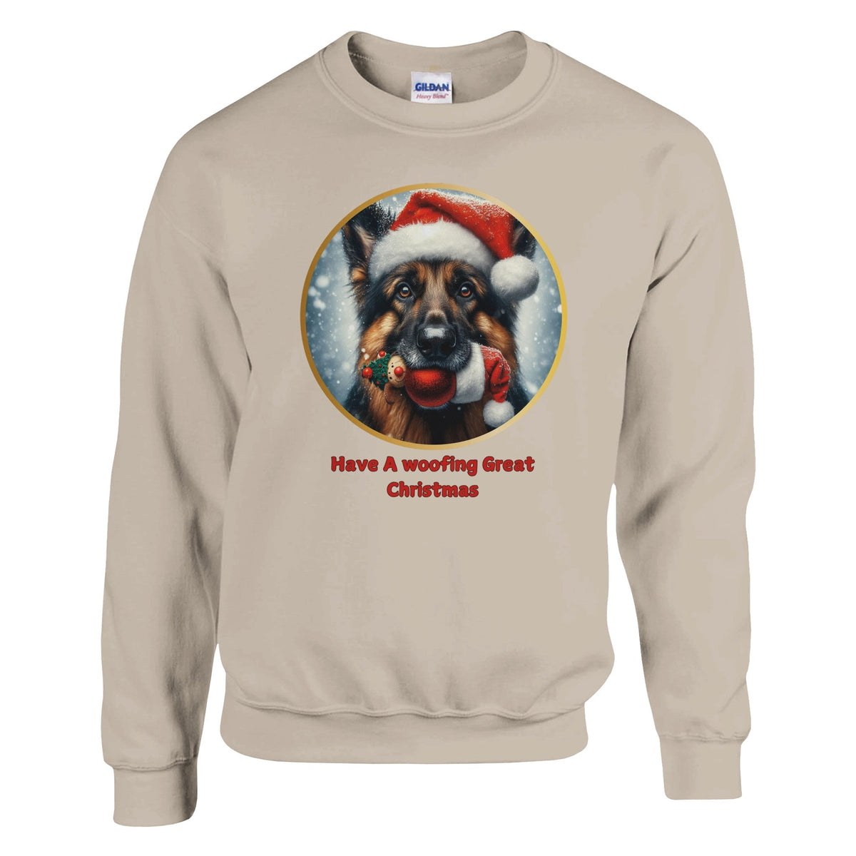 German shepherd Christmas Sweater - Petselfie