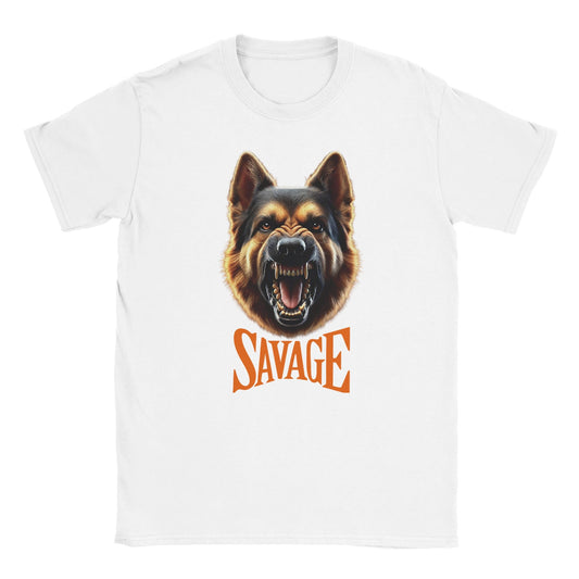 German Shepherd SAVAGE T-shirt - Petselfie