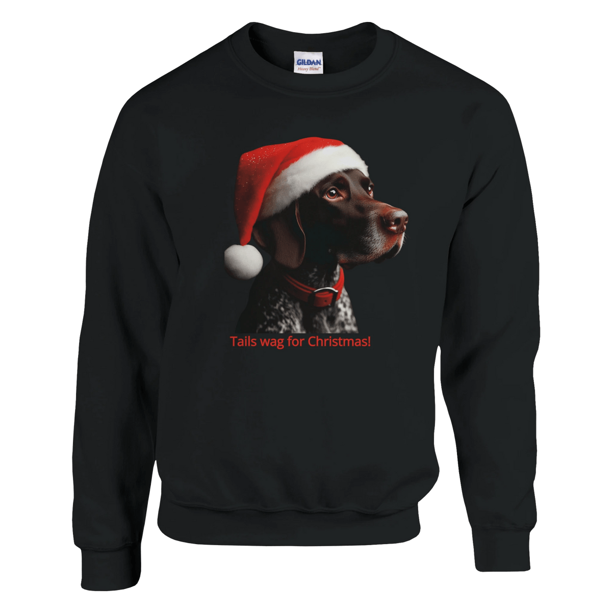 German Shorthaired Pointer Christmas Sweatshirt - Petselfie