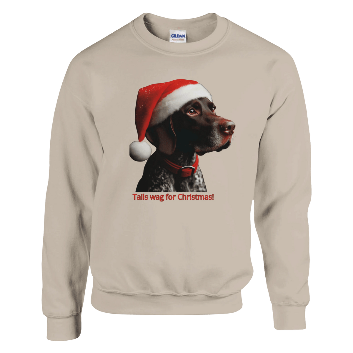 German Shorthaired Pointer Christmas Sweatshirt - Petselfie