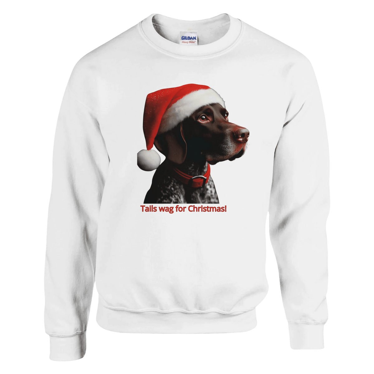 German Shorthaired Pointer Christmas Sweatshirt - Petselfie