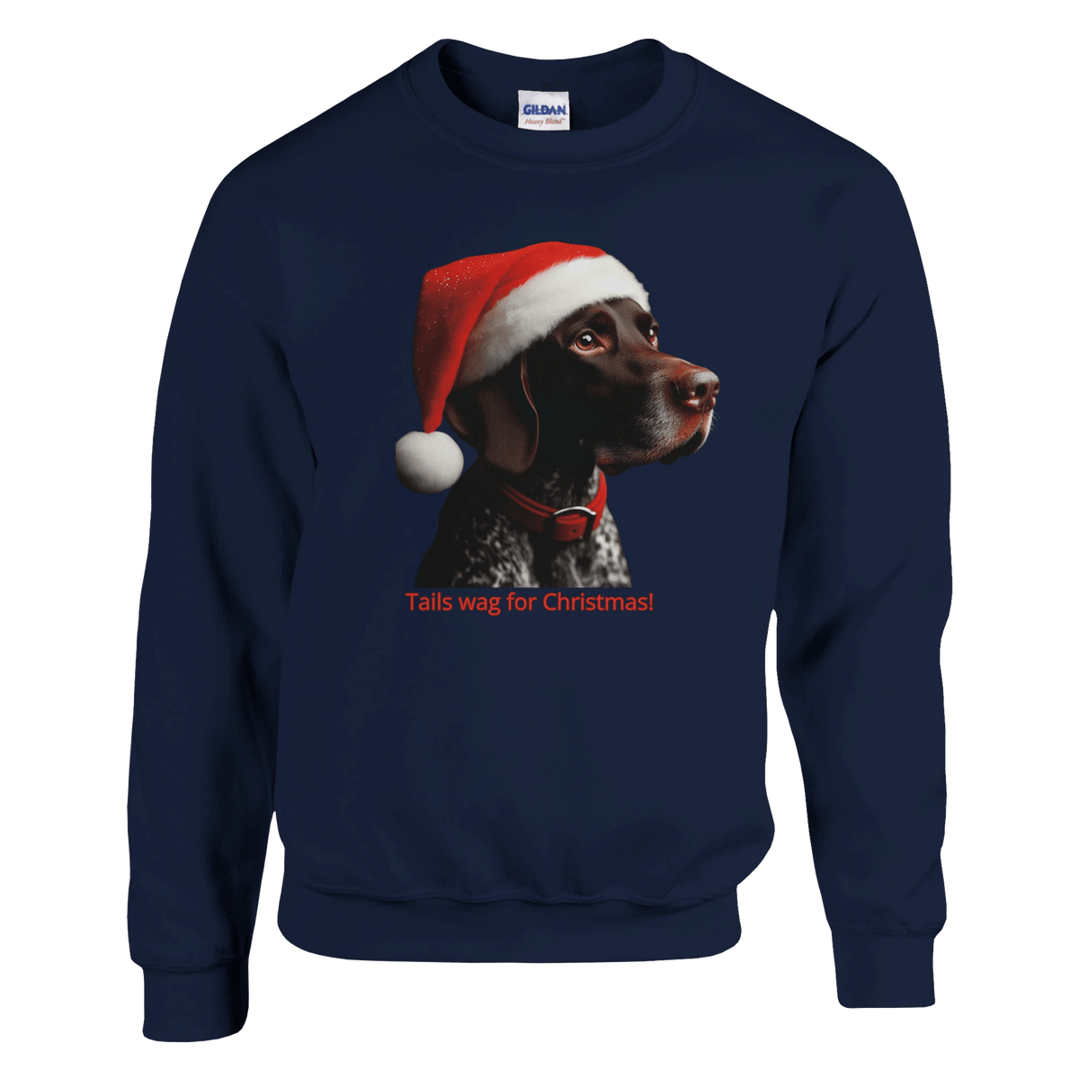 German Shorthaired Pointer Christmas Sweatshirt - Petselfie