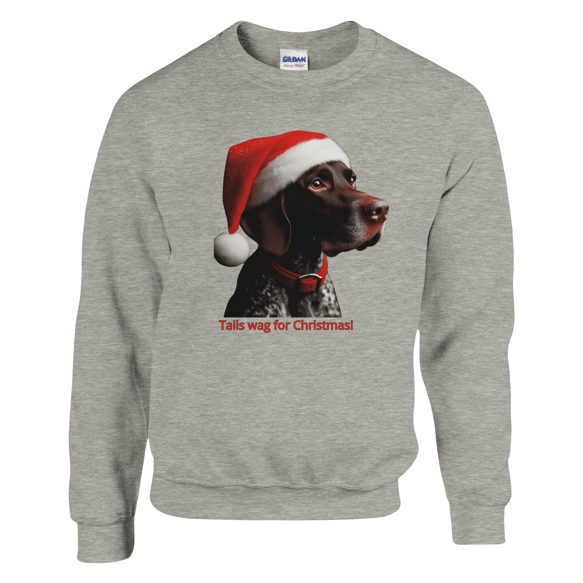 German Shorthaired Pointer Christmas Sweatshirt - Petselfie