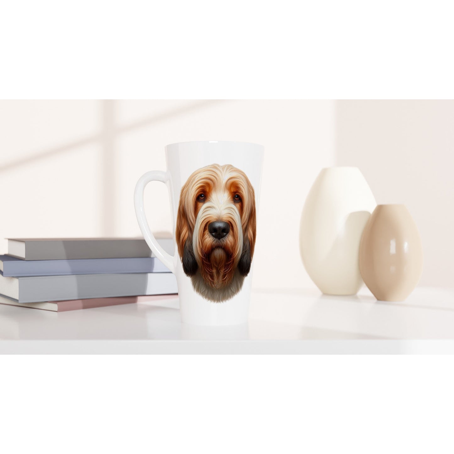 Grand Basset Griffon Vendeen Latte Mug - PetSelfie - Petselfie