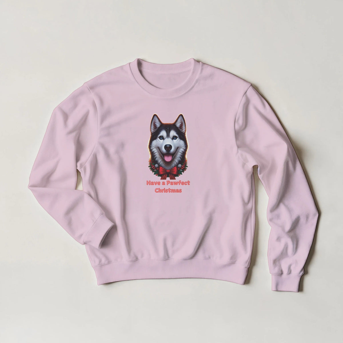 Husky Dog Christmas Crewneck Sweatshirt - Petselfie