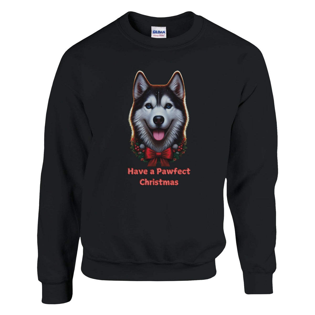 Husky Dog Christmas Crewneck Sweatshirt - Petselfie