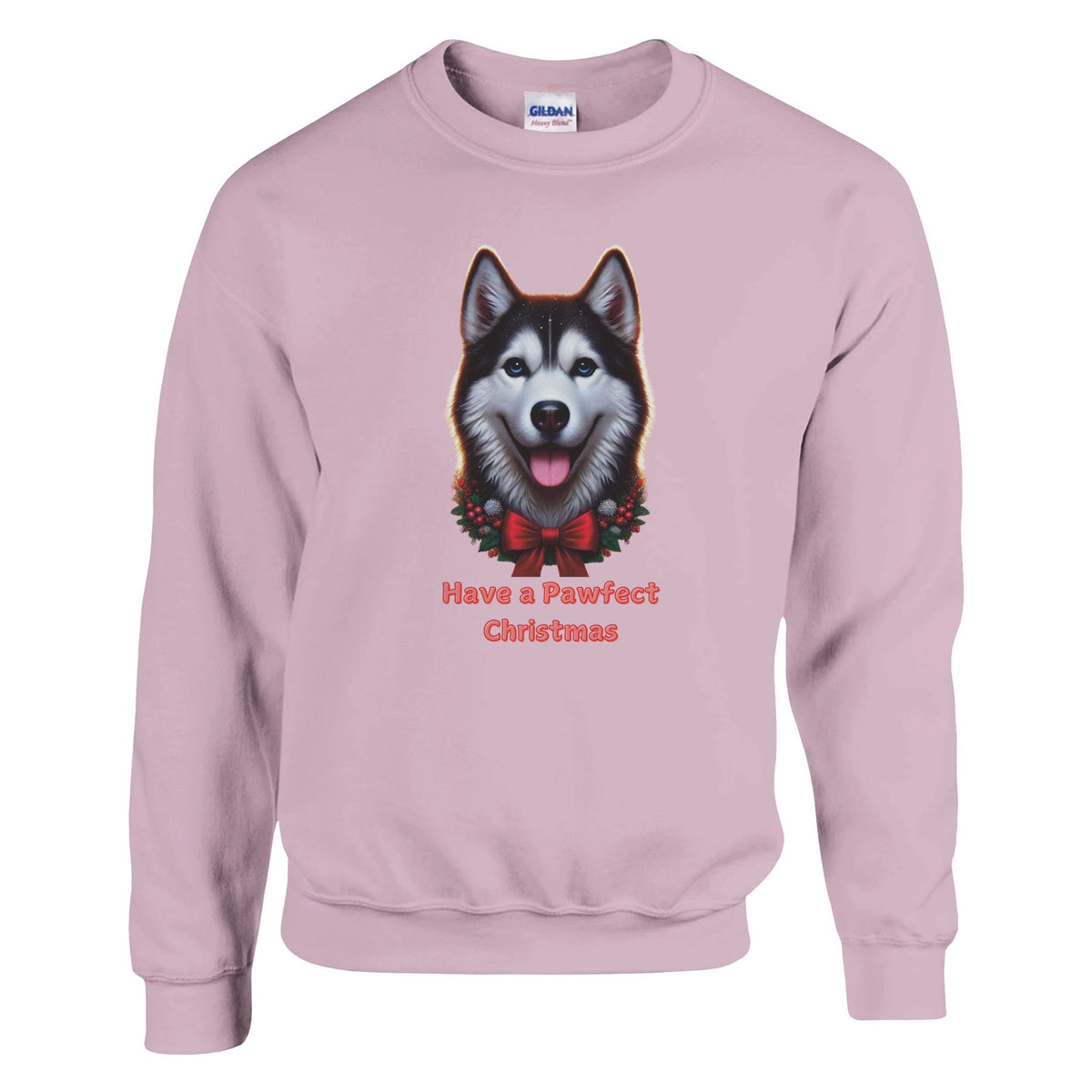 Husky Dog Christmas Crewneck Sweatshirt - Petselfie
