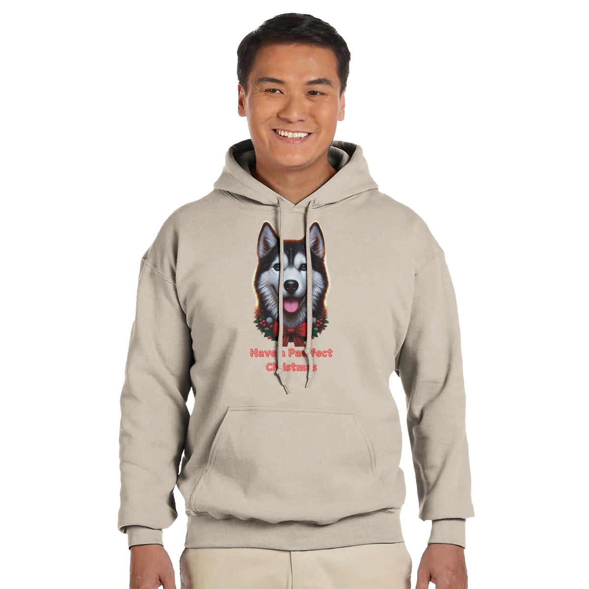 Husky Dog Christmas Hoodie - Petselfie