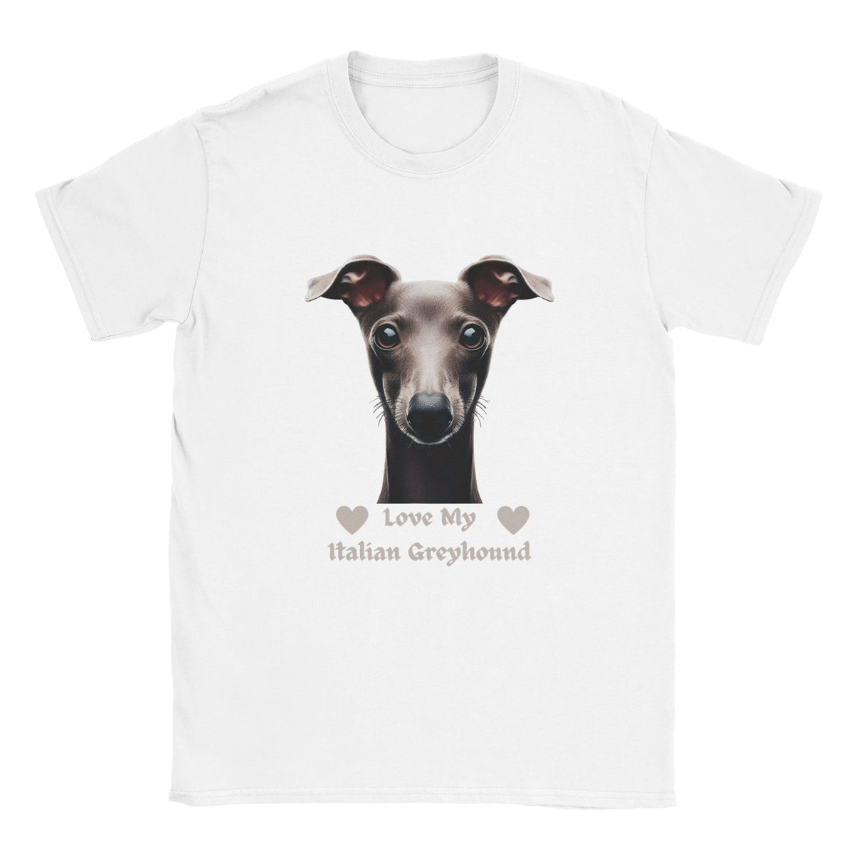 Italian Greyhound T-Shirt - PetSelfie - Petselfie