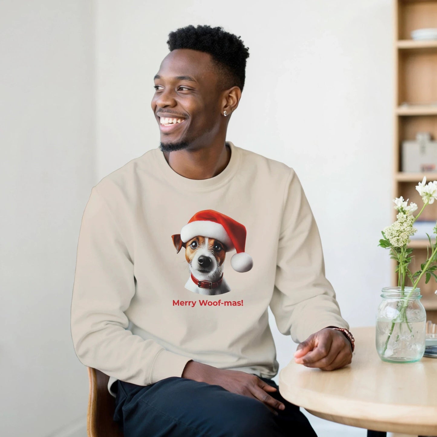 Jack Russell Christmas Sweatshirt - Petselfie