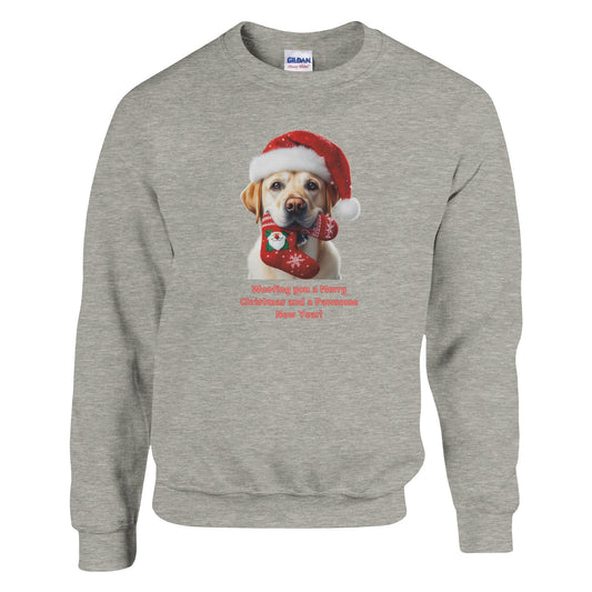 Labrador Christmas Sweatshirt - Petselfie