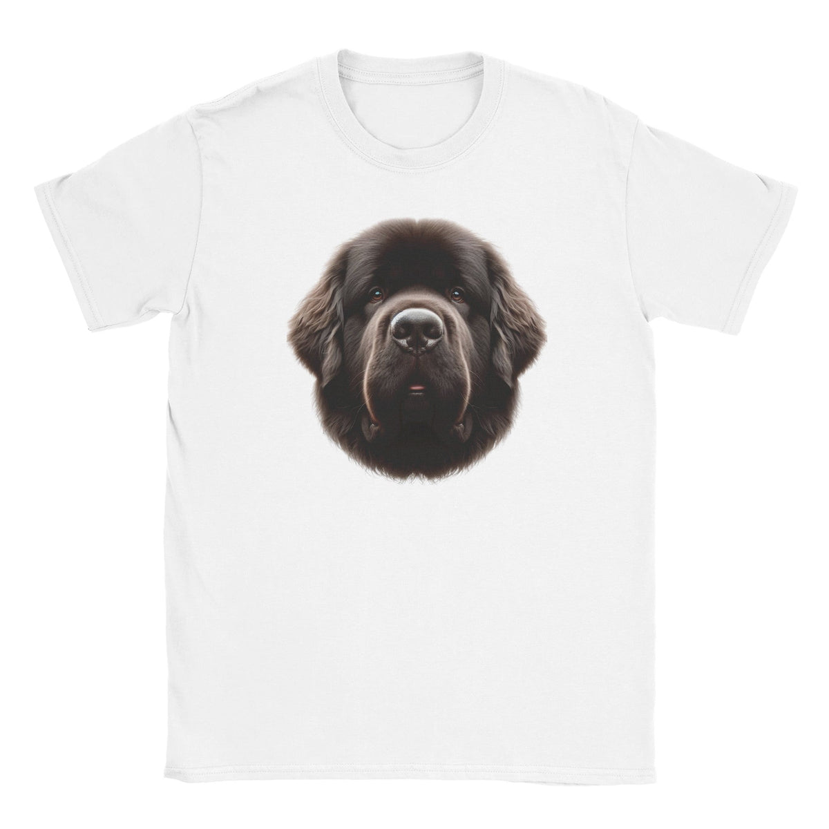 Newfoundland Dog Brown T-Shirt - PetSelfie - Petselfie