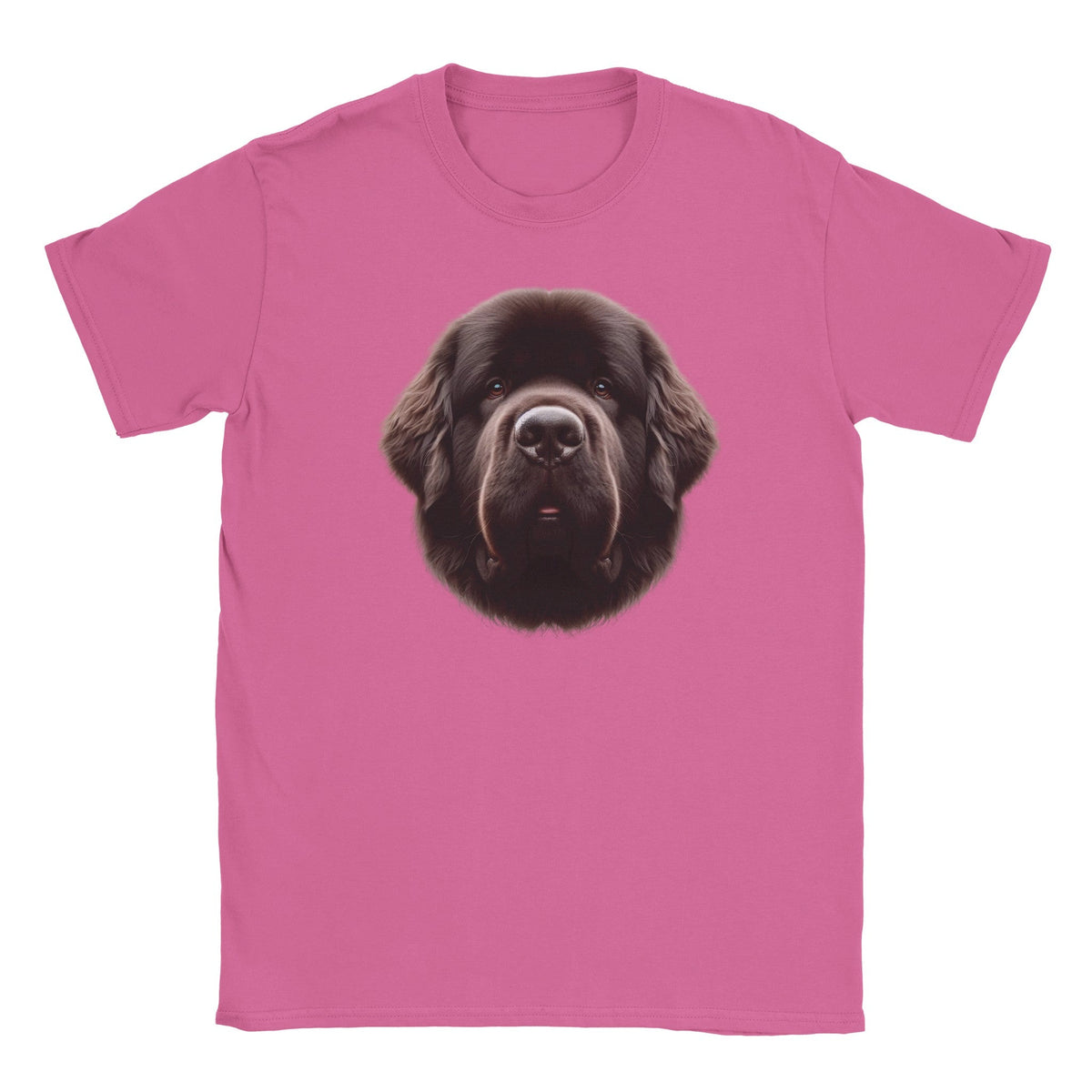 Newfoundland Dog Brown T-Shirt - PetSelfie - Petselfie