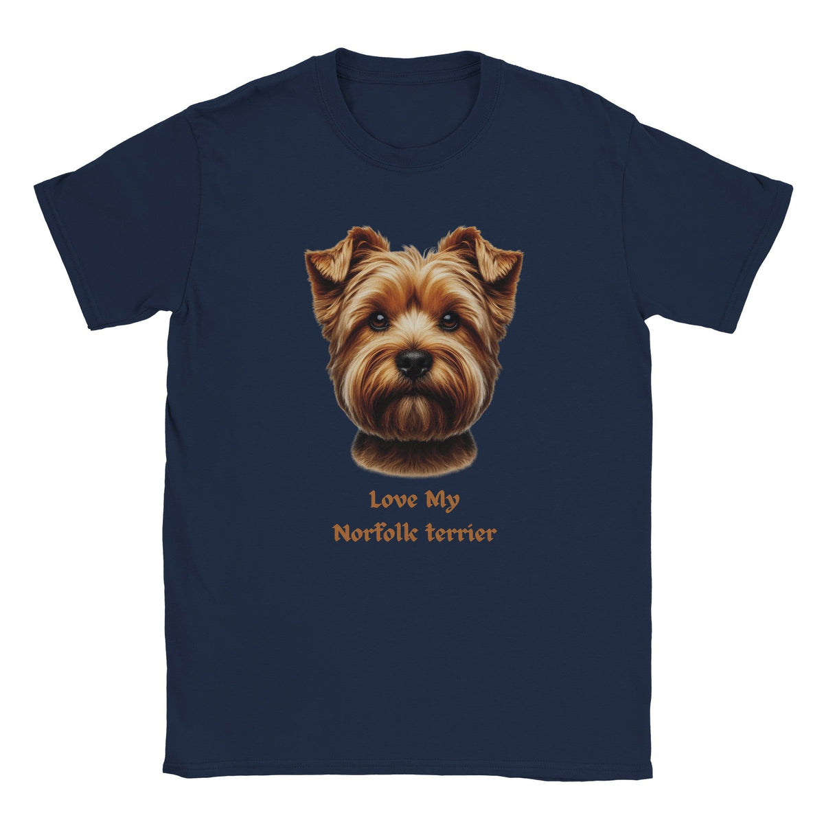 Norfolk terrier Dog T-Shirt - PetSelfie - Petselfie
