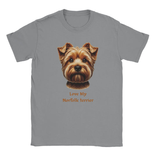 Norfolk terrier Dog T-Shirt - PetSelfie - Petselfie