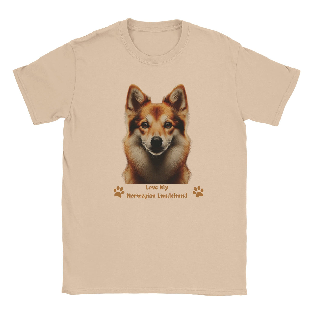 Norwegian Lundehund Dog T-Shirt - PetSelfie - Petselfie