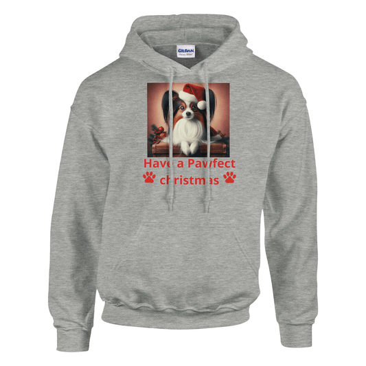 Papillon Christmas Pullover Hoodie - Petselfie
