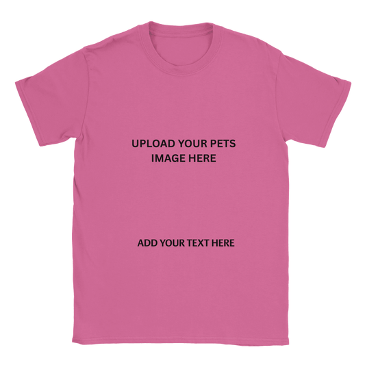 Personalised Pet Photo T-Shirt - PetSelfie - Petselfie