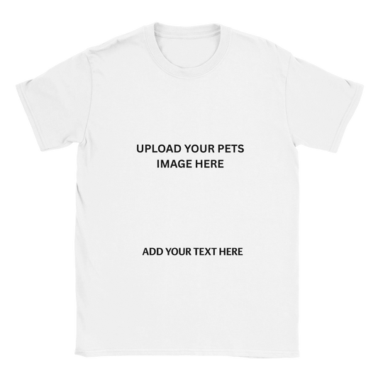 Personalised Pet Photo T-Shirt - PetSelfie - Petselfie