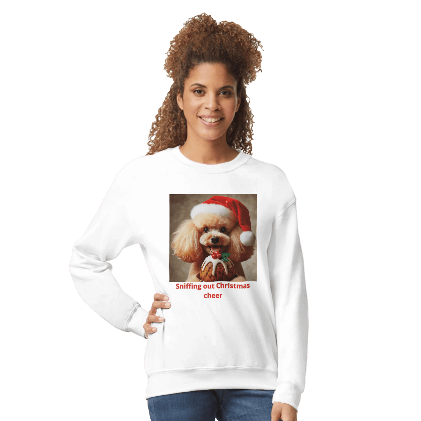 Poodle Christmas Classic Unisex Crewneck Sweatshirt - Petselfie