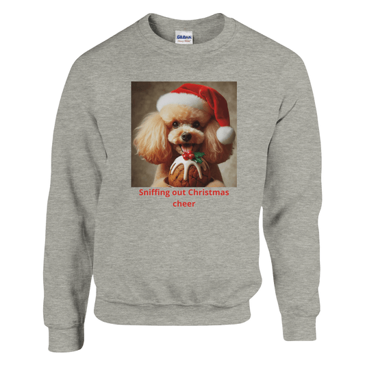 Poodle Christmas Classic Unisex Crewneck Sweatshirt - Petselfie