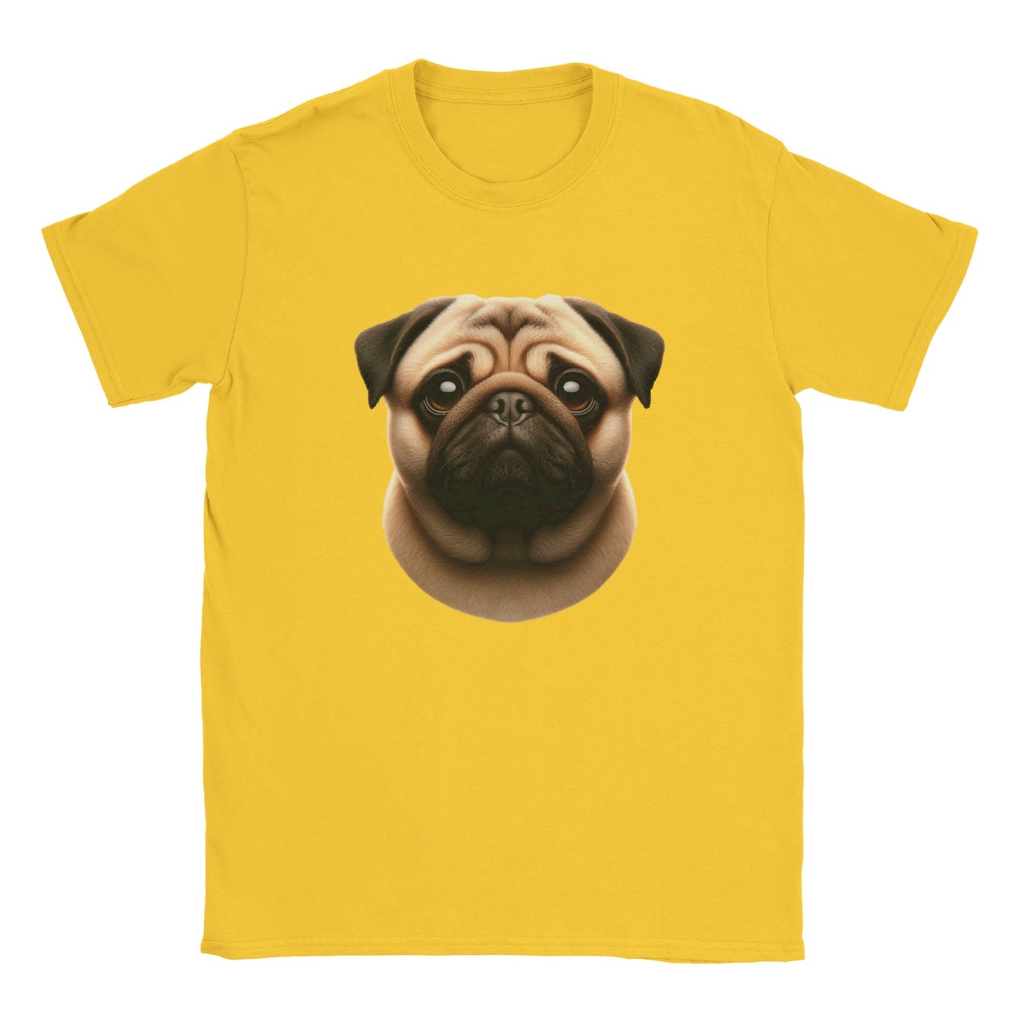 Pug Dog T-Shirt - PetSelfie - Petselfie