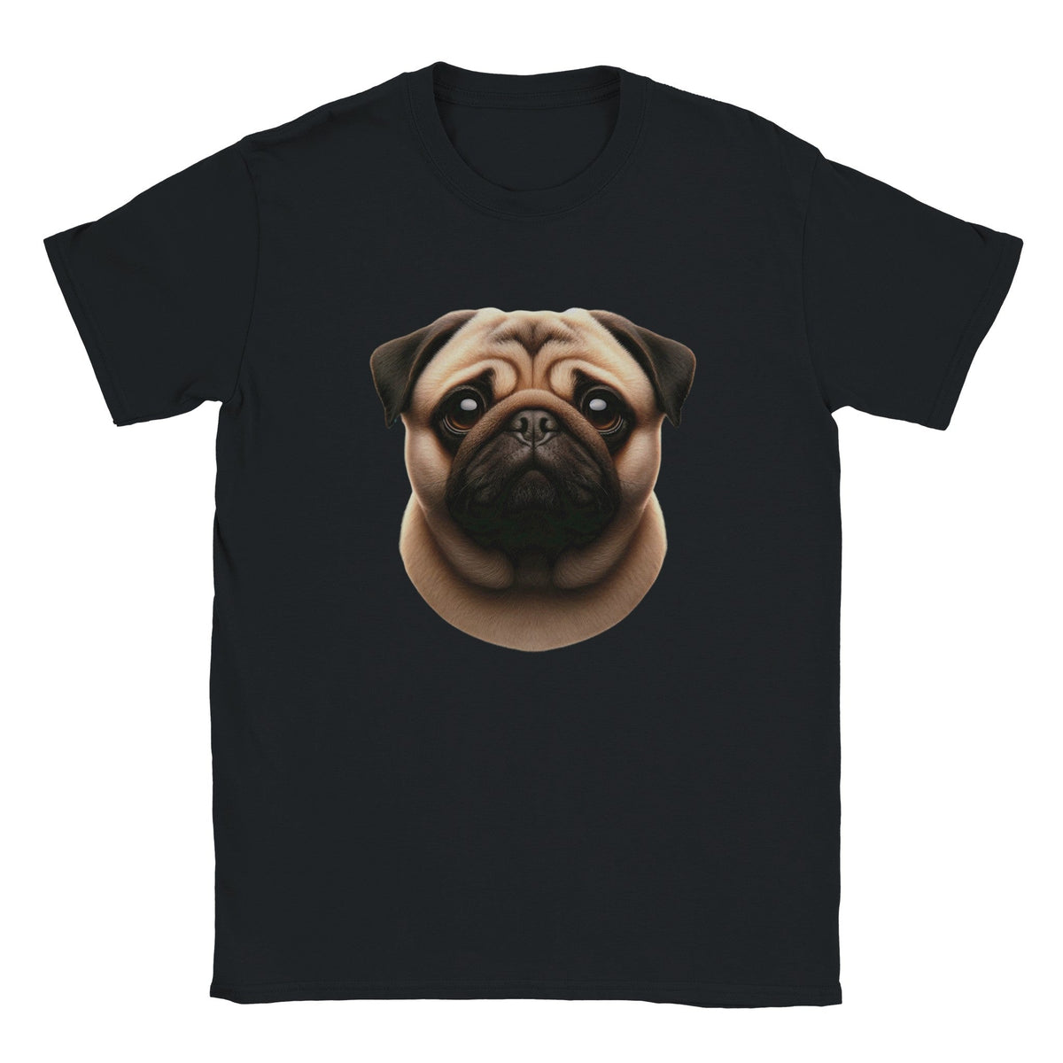 Pug Dog T-Shirt - PetSelfie - Petselfie