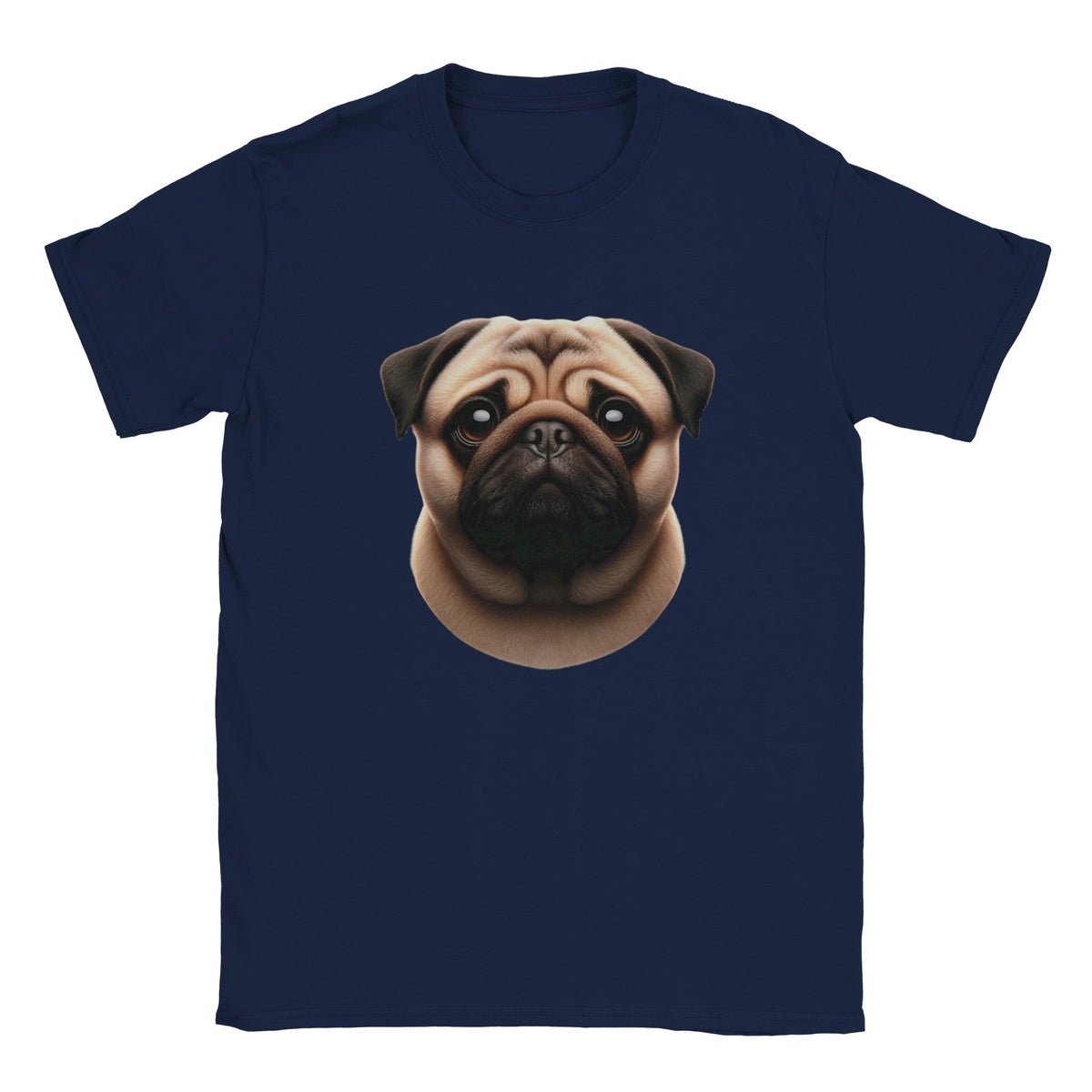 Pug Dog T-Shirt - PetSelfie - Petselfie