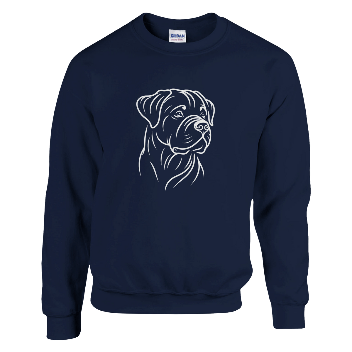 Rottweiler Silhouette Sweatshirt - Petselfie