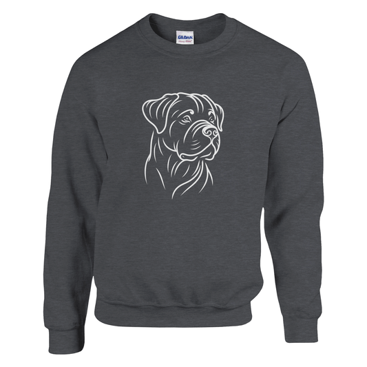 Rottweiler Silhouette Sweatshirt - Petselfie