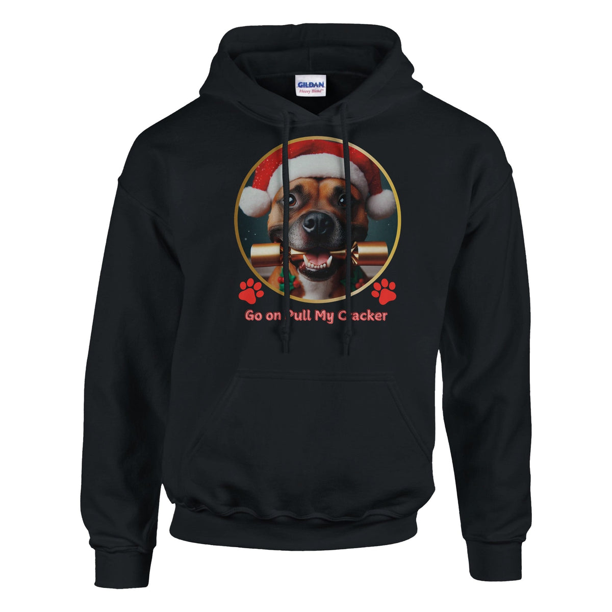 Staffordshire Bull Terrier Christmas Hoodie - Petselfie