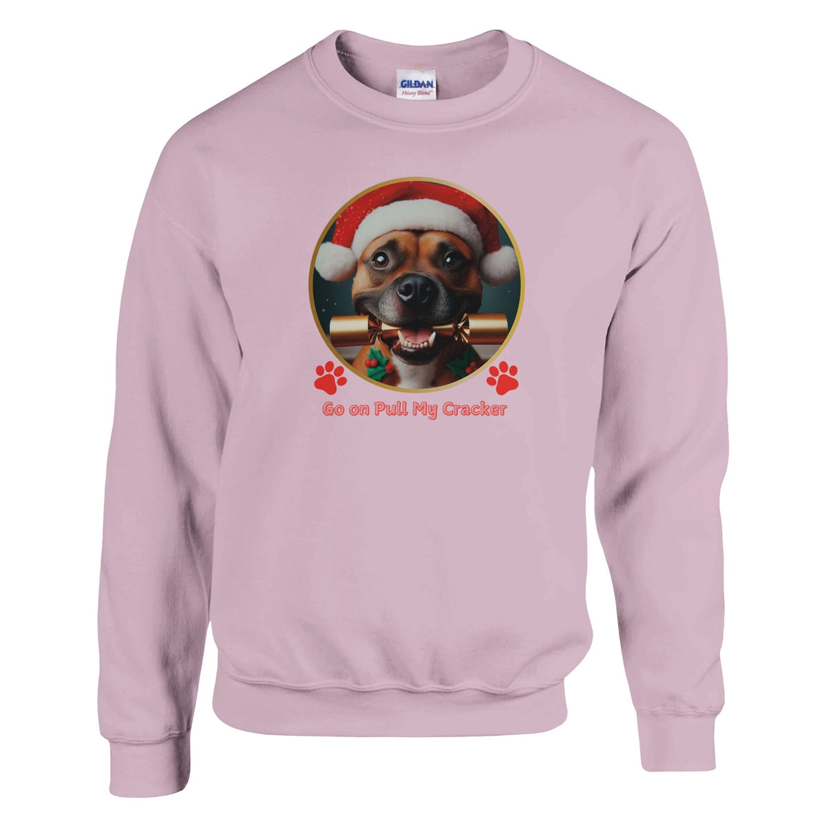 Staffordshire Bull Terrier Christmas Sweatshirt - Petselfie