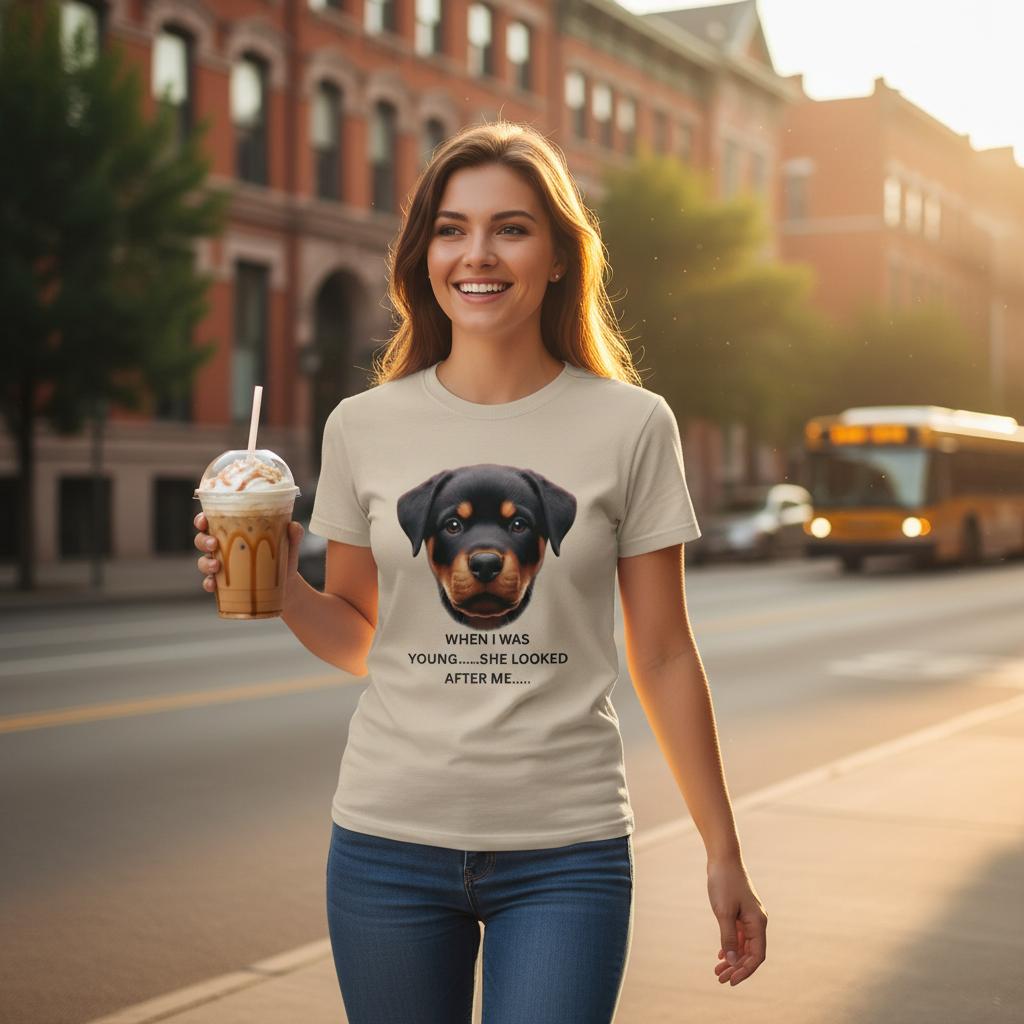 When I Was Young ....Rottweiler T-shirt - Petselfie