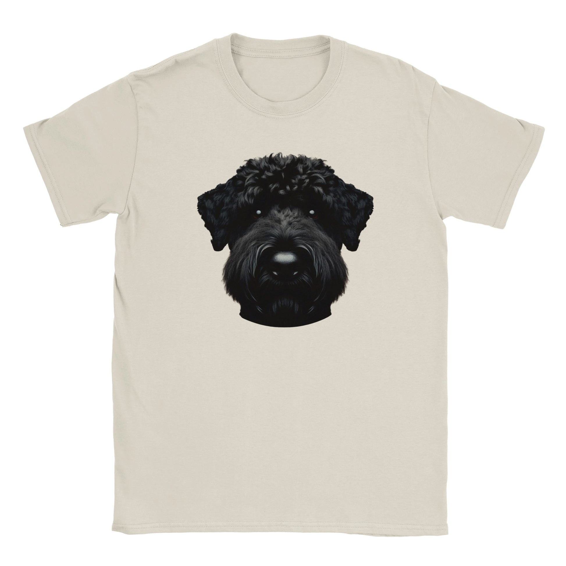 Black Russian Terrier natural Coloured T-shirt