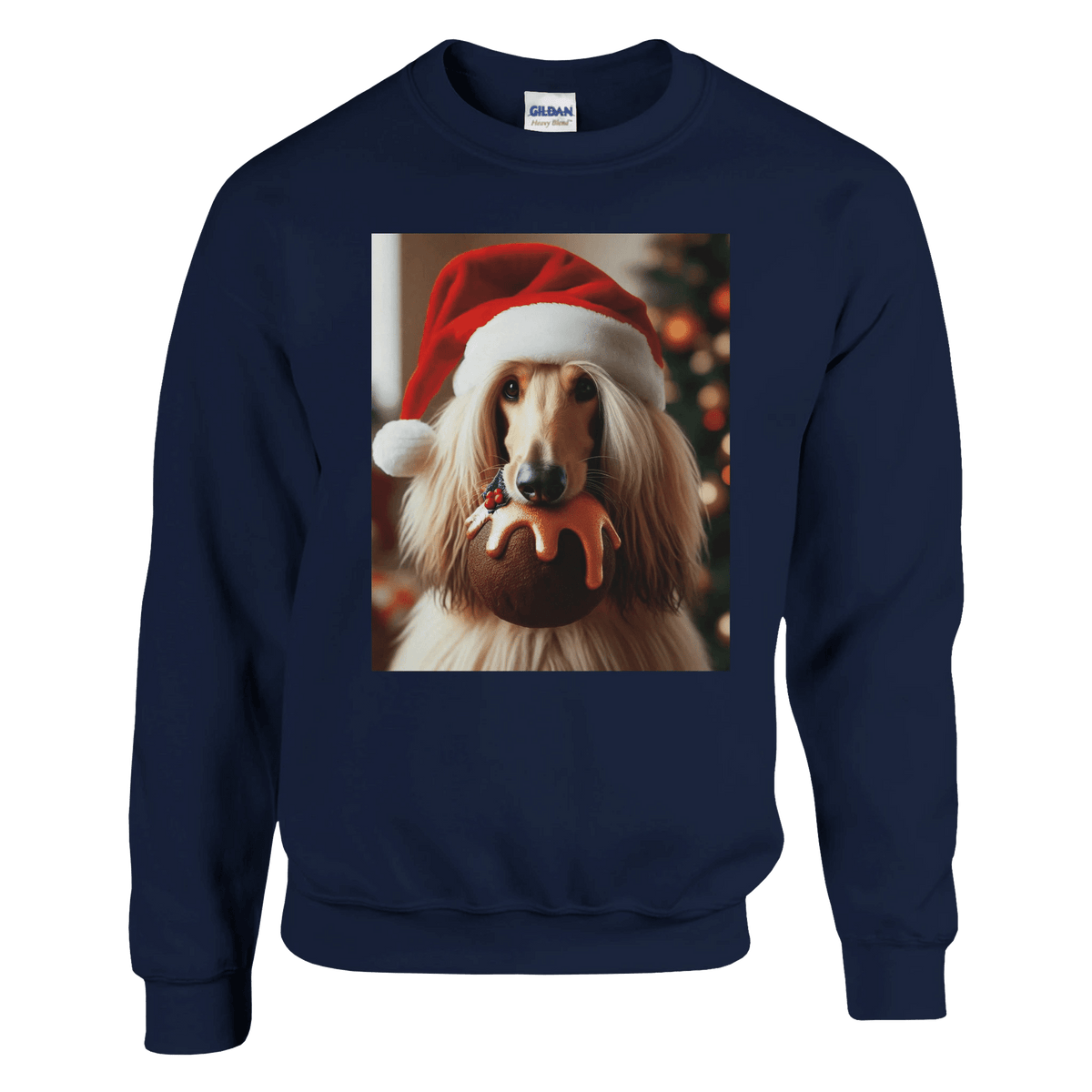 Afghan Hound Christmas Sweatshirt - Petselfie